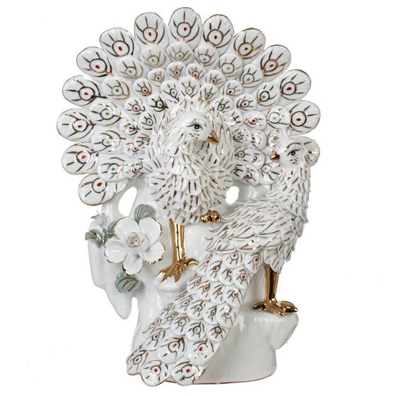 Фигурка декоративная "Павлины", L16 W10 H25,5 см