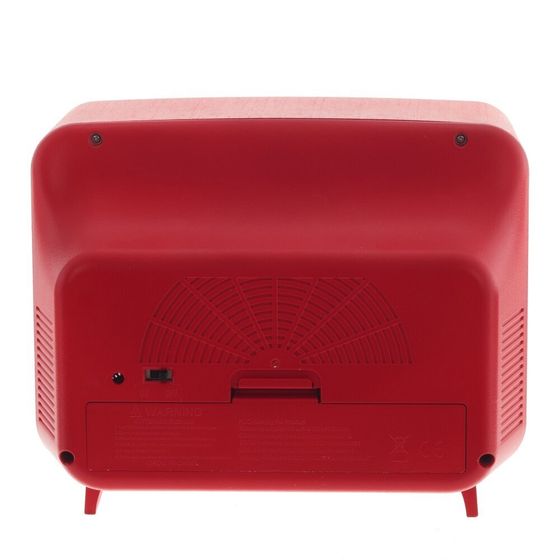 Изделие декоративное &quot;Телевизор&quot; (подсвет, вьюга, движ, LR14 х3 н/п), L21 W12 H17,5 см