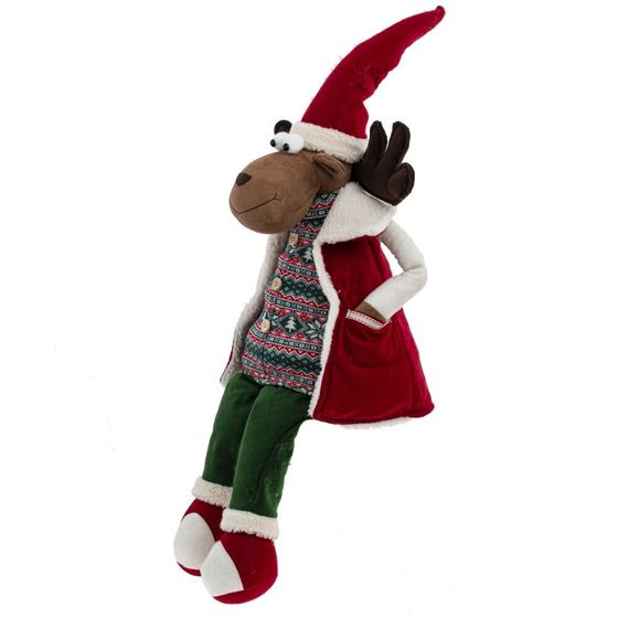 Игрушка набивная &quot;Олень&quot;, L28 W20 H80/36 см