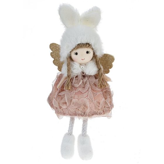 Изделие декоративное &quot;Девочка-ангел&quot;, L8,5 W8 H18,5 см, 2в.