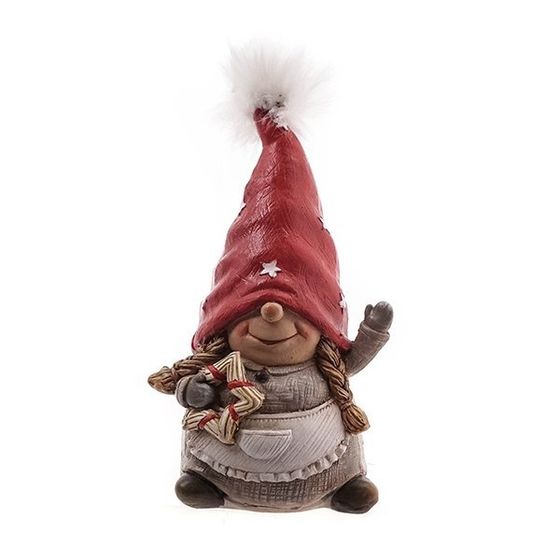 Фигурка декоративная &quot;Гном&quot;, L6,5 W5 H13 см, 2в.
