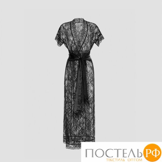 Togas МАРИАННА, пеньюар жен, черн, L(48), 95% полиамид 5% шелк, 1 пр