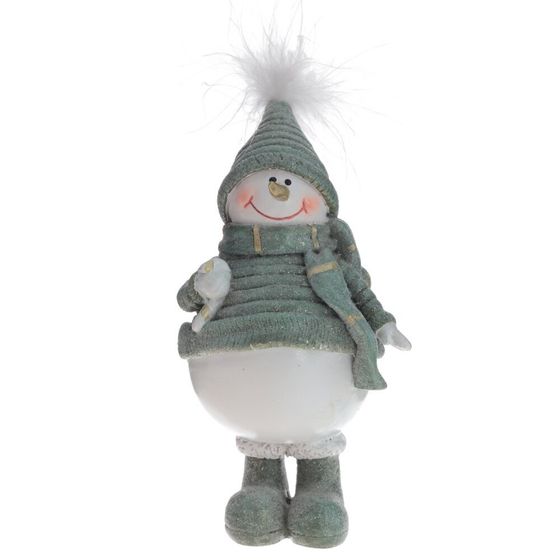 Фигурка декоративная &quot;Снеговик&quot;, L9 W7 H15 см, 2в.