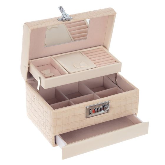 Шкатулка-автомат для украшений, Д23,5 Ш17 В14 см