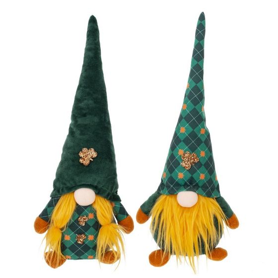 Игрушка набивная &quot;Гном&quot;, L17,5 W16 H40 см, 2в.