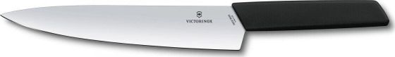 Victorinox Nóż do porcjowania, 22 cm, czarny Victorinox 6.9013.22B