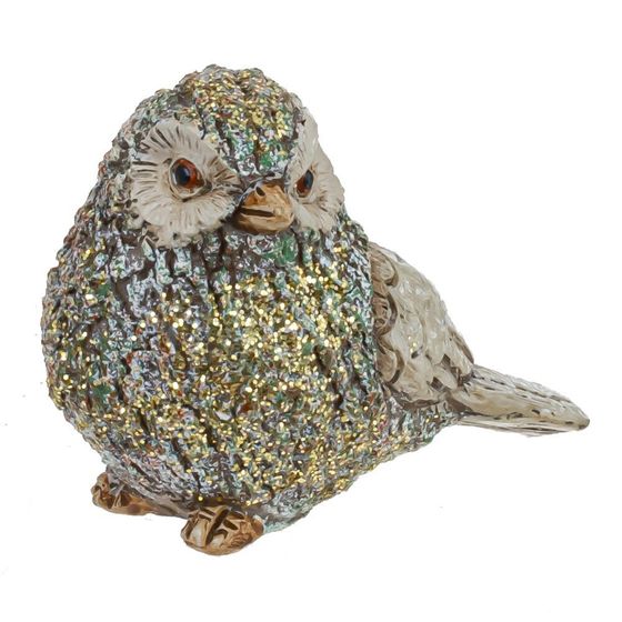 Фигурка декоративная "Птичка", L6 W4 H5 см, 2в.