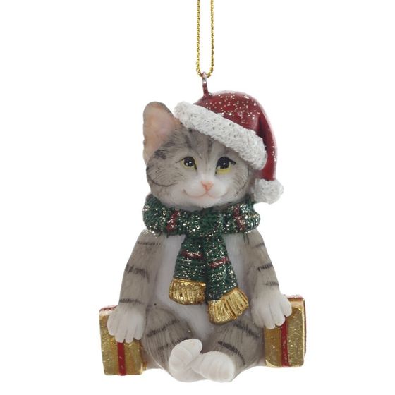 Фигурка декоративная подвесная "Котёнок", L4,5 W4 H7 см