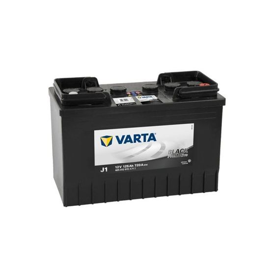 Автомобильный аккумулятор Varta 125 Ач, обратная полярность PRO-motive Black 625 012 072