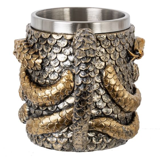 Кружка &quot;Змея&quot;, 450 мл, L15 W11 H11,5 см