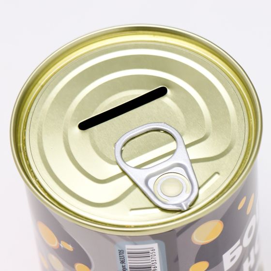 !09 Копилка-банка металл &quot;Богатого Нового года!&quot;