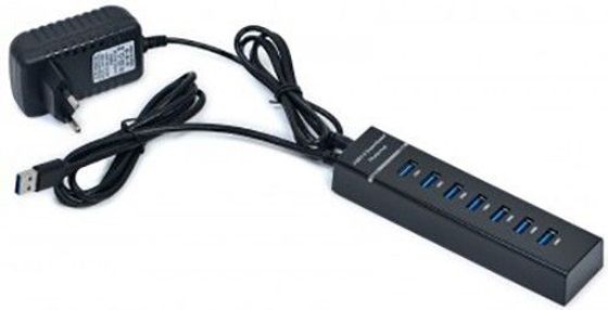 Разветвитель USB 3.0/USB 2.0 KS-is KS-569 7порт. черный