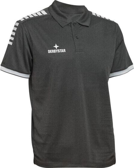 Derbystar Primo Polo-Shirt Grau Schwarz M