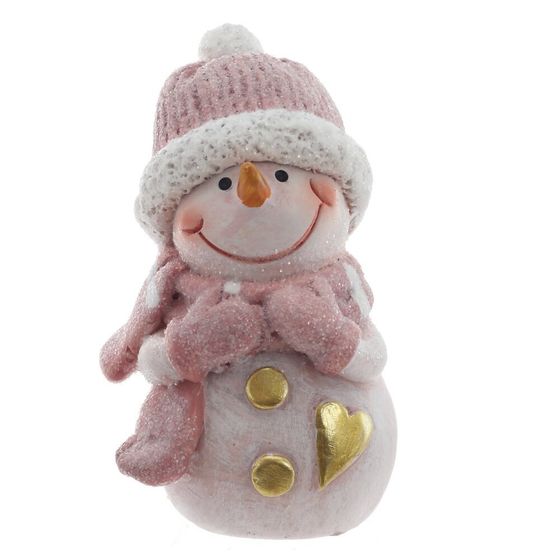 Фигурка декоративная &quot;Снеговик&quot;, L4 W4 H5,5 см, 2в.