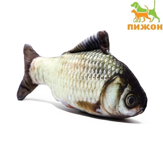 Игрушка &quot;Рыба моей мечты!&quot; с кошачьей мятой, карась, 20 см