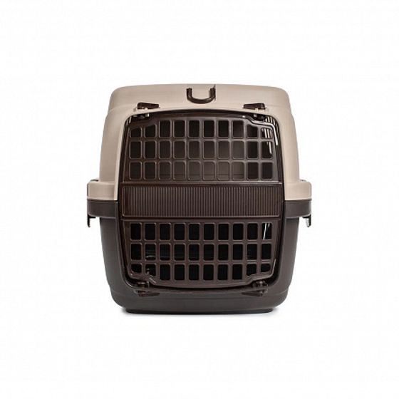 Переноска для домашних животных бежевая 32х50х29.5см