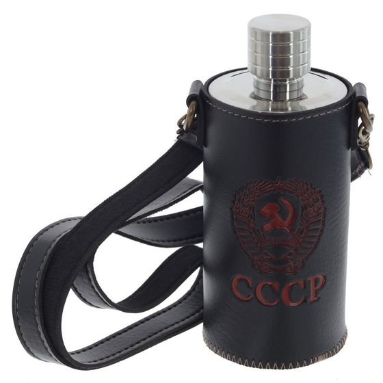 Фляжка, 540 мл, Д7,5 Ш7,5 В17,5 см