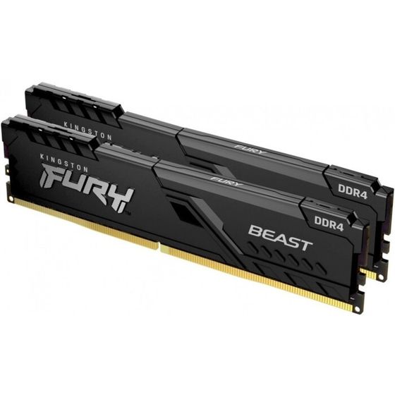 Память DDR4 2x8GB 3600MHz Kingston KF436C17BBK2/16 Fury Beast RTL Gaming PC4-28800 CL17 DIM   102936