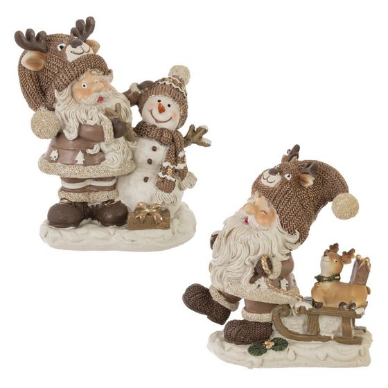 Фигурка декоративная &quot;Дед Мороз&quot;, L11,5 W7 H12 см, 2в.