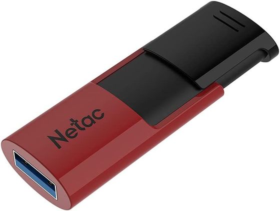 Флеш диск 128Gb Netac U182 (NT03U182N-128G-30RE) USB3.0 красный/черный