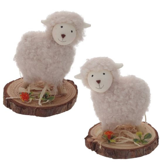 Фигурка декоративная &quot;Овечка&quot;, L7 W7 H9 см, 2в.
