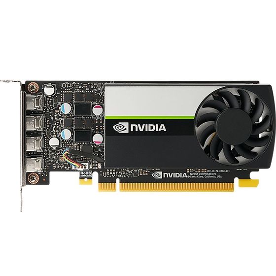 Видеокарта nVIDIA PCIE16 T1000 4GB GDDR6 BOX 900-5G172-2550-000