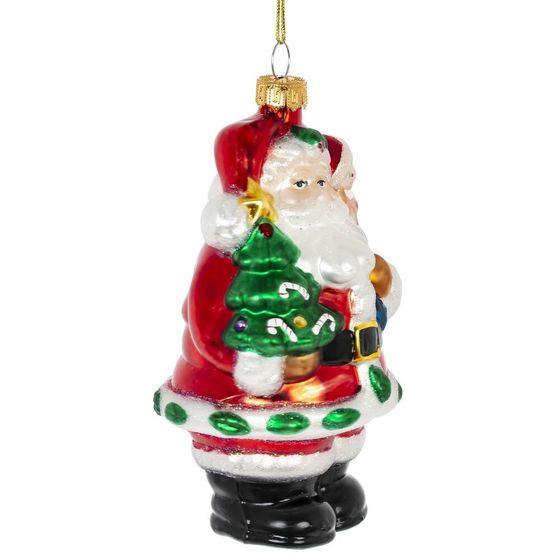 Украшение новогоднее "Дед Мороз", L8 W6,5 H14 см