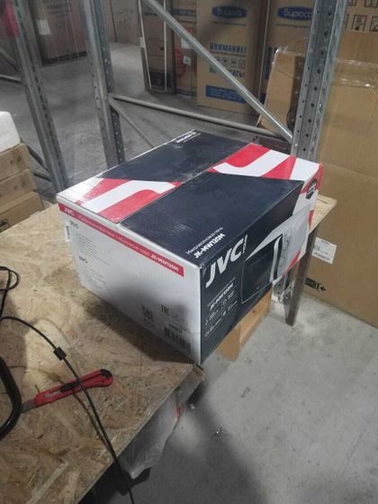 УЦЕНКА-Микроволновая печь JVC JK-MW120M 20л 700Вт белый-(плохая упаковка)