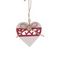 Украшение новогоднее &quot;Сердце&quot;, L8 W0,6 H8 см, 2в.