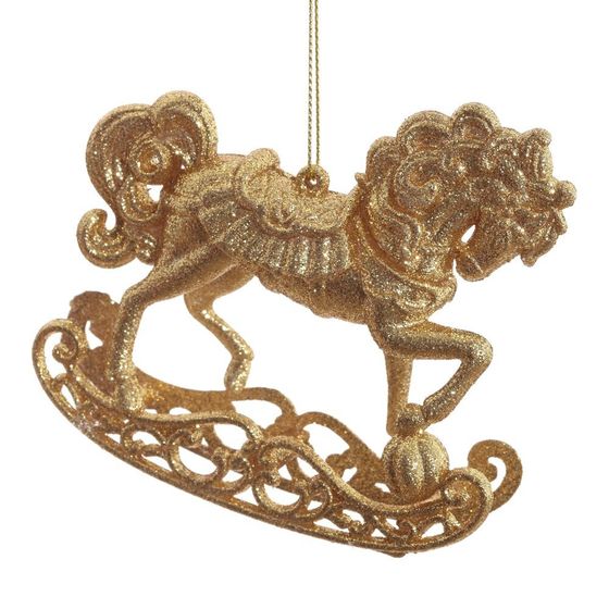 Украшение новогоднее &quot;Лошадка&quot;, L11 W2,5 H9,5 см
