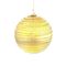 Украшение новогоднее Шар &quot;Спираль золотистая&quot;, D 15 см, L15 W15 H15 см