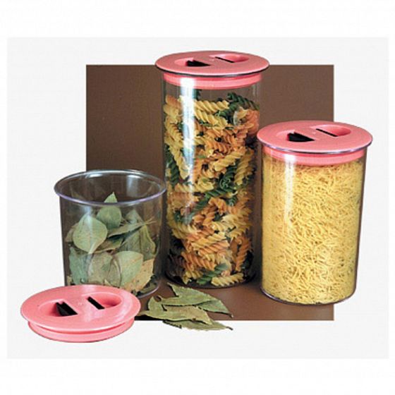 Банка для сыпучих продуктов круглая 0.6л