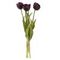 Цветы искусственные "Букет Тюльпанов" (Real Touch), L12 W12 H38 см