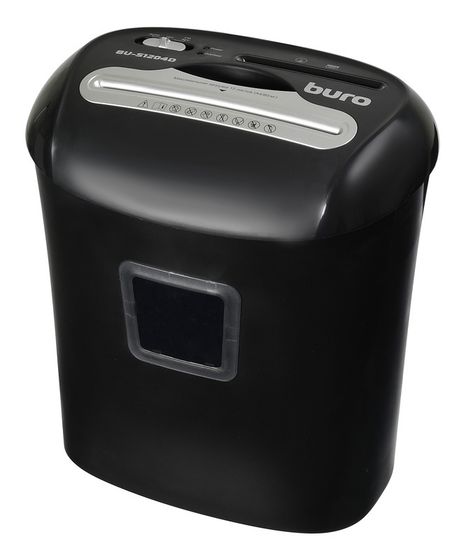 Шредер Buro Office BU-S1204D (секр.P-4) фрагменты 12лист. 21лтр. пл.карты CD