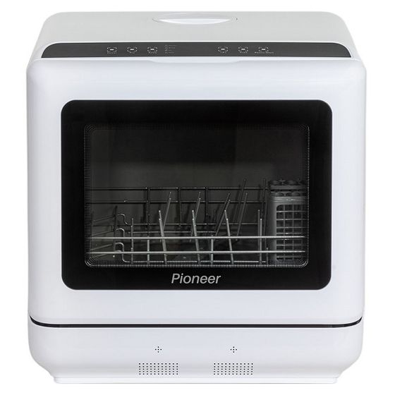 Посудомоечная машина Pioneer DWM04 белый, 4 комплекта, компактная