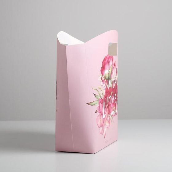 !09 Пакет (набор 2 штуки) подарочный For you, 30 × 32 × 11 см