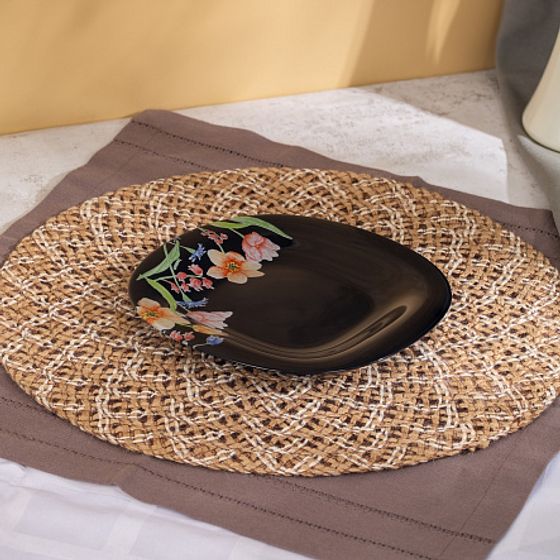 Набор столовый CARINA MINUET BLACK 44 предмета