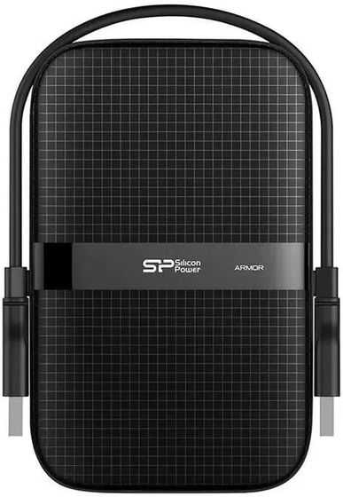 Внешний HDD 2TB Silicon Power USB3.0 SP020TBPHDA60S3A A60 Armor 2.5&quot; черный