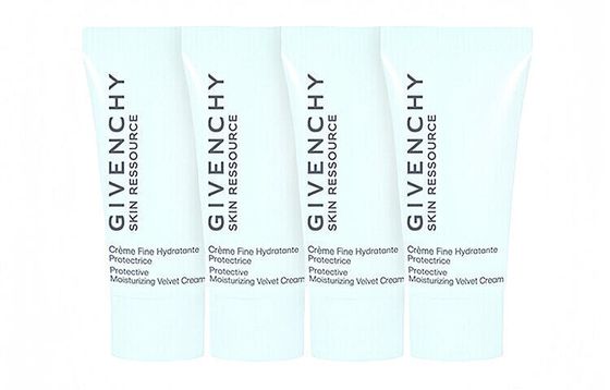 GIVENCHY Luminous And Refreshing Face Cream Soothing Tightening Hydrating Miniature Swatches 7ml*2/7ml*4