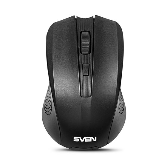Мышь Sven RX-300 Wireless черная беспров. оптическая (1400dpi) (SV-03200300W)