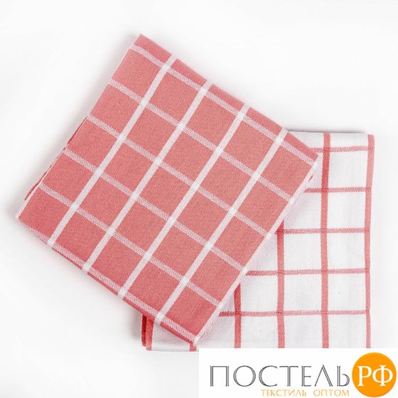 Кухонное Полотенце Arya Kitchen Line 50X70 2 Пр. Chino Розовый