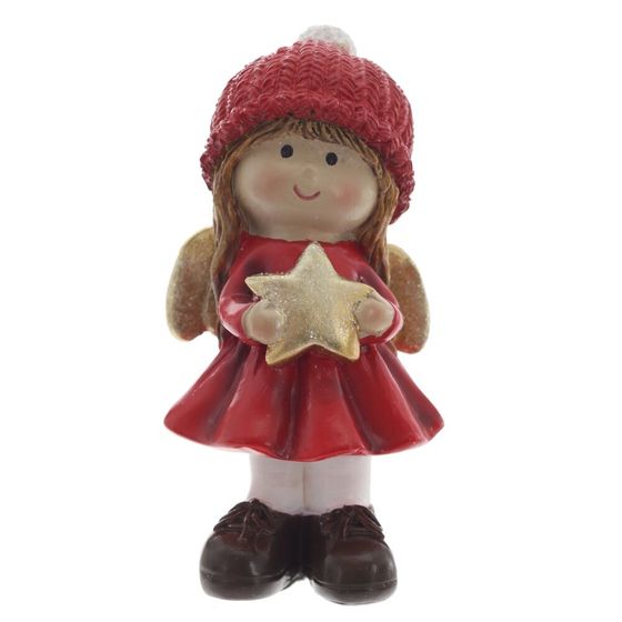 Фигурка декоративная &quot;Ангел&quot;, L4,5 W4,5 H9,5 см, 2в.