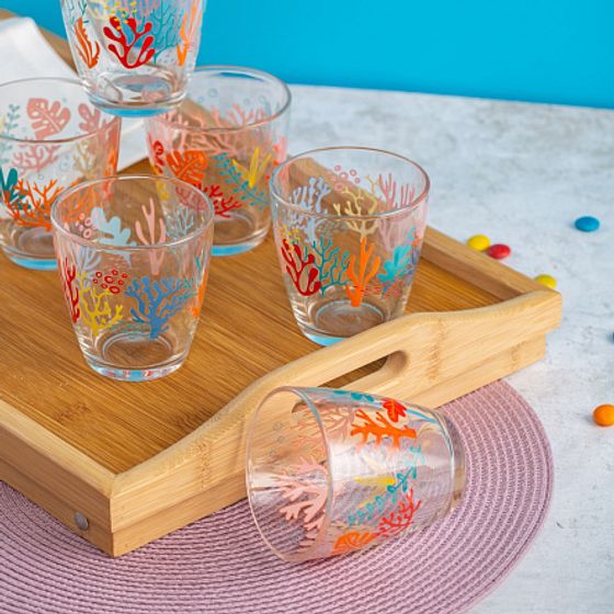 Стакан КОНЦЕПТО Кораллы 250мл