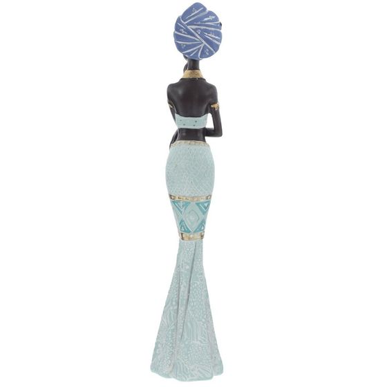 Фигурка декоративная "Африканка", L7,5 W7,5 H38 см