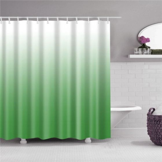 Штора для ванной Dimond, 180х200, PLE, цвет зеленый