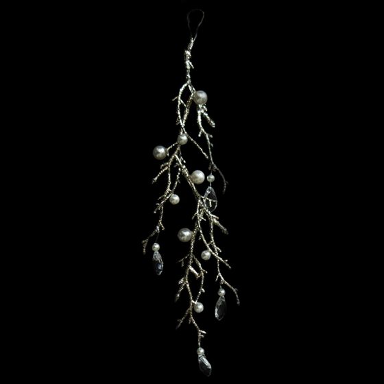 Украшение новогоднее &quot;Веточка, L7 W2 H39 см