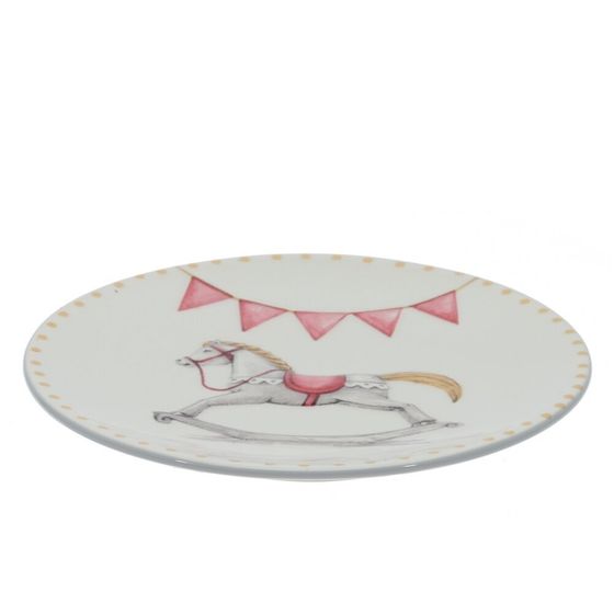 Тарелка &quot;Лошадка&quot;, L15 W15 H1,5 см