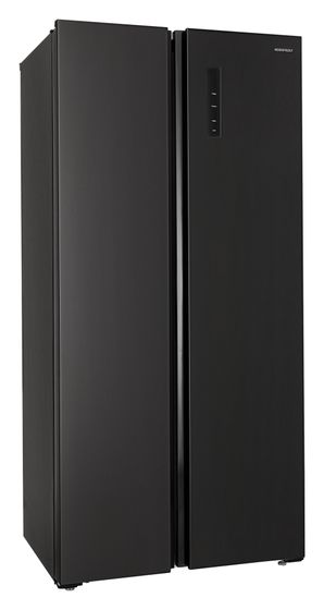 Холодильник NordFrost RFS 480D NFB inverter, графитовый черный (Side-by-Side)