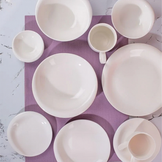 Тарелка обеденная BIANCO 25см