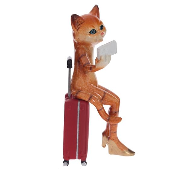 Фигурка декоративная &quot;Кошка&quot;, Д8 Ш8 В16,5 см